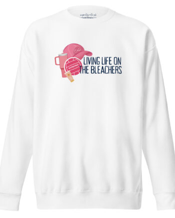 Living Life on the Bleachers - Water Polo Mom Unisex Premium Sweatshirt